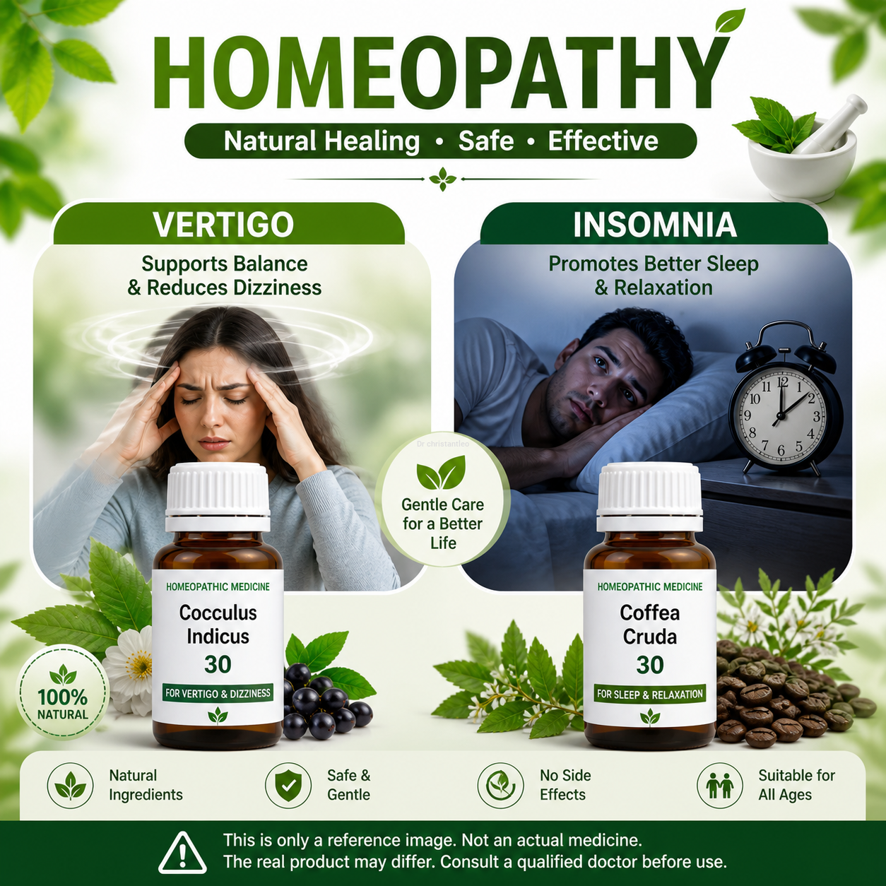Spl homeopathy Vertligo and Inson﻿ia medicine