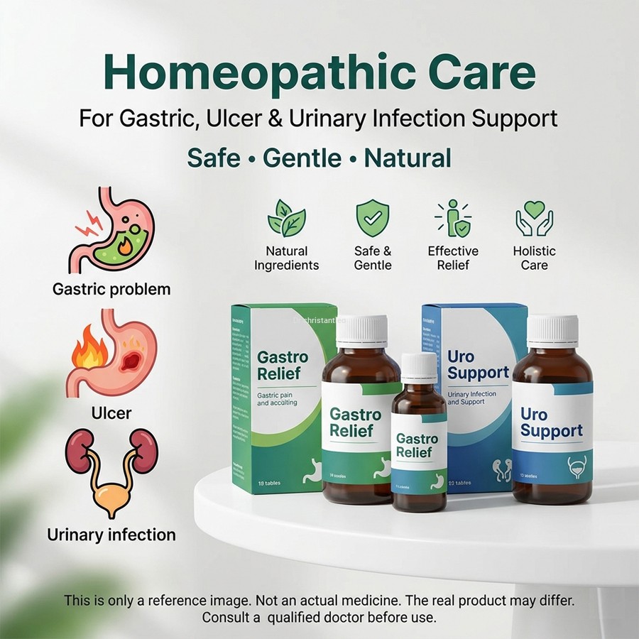 Spl homeopathic medicine Gastric and Ulcer and urine infection