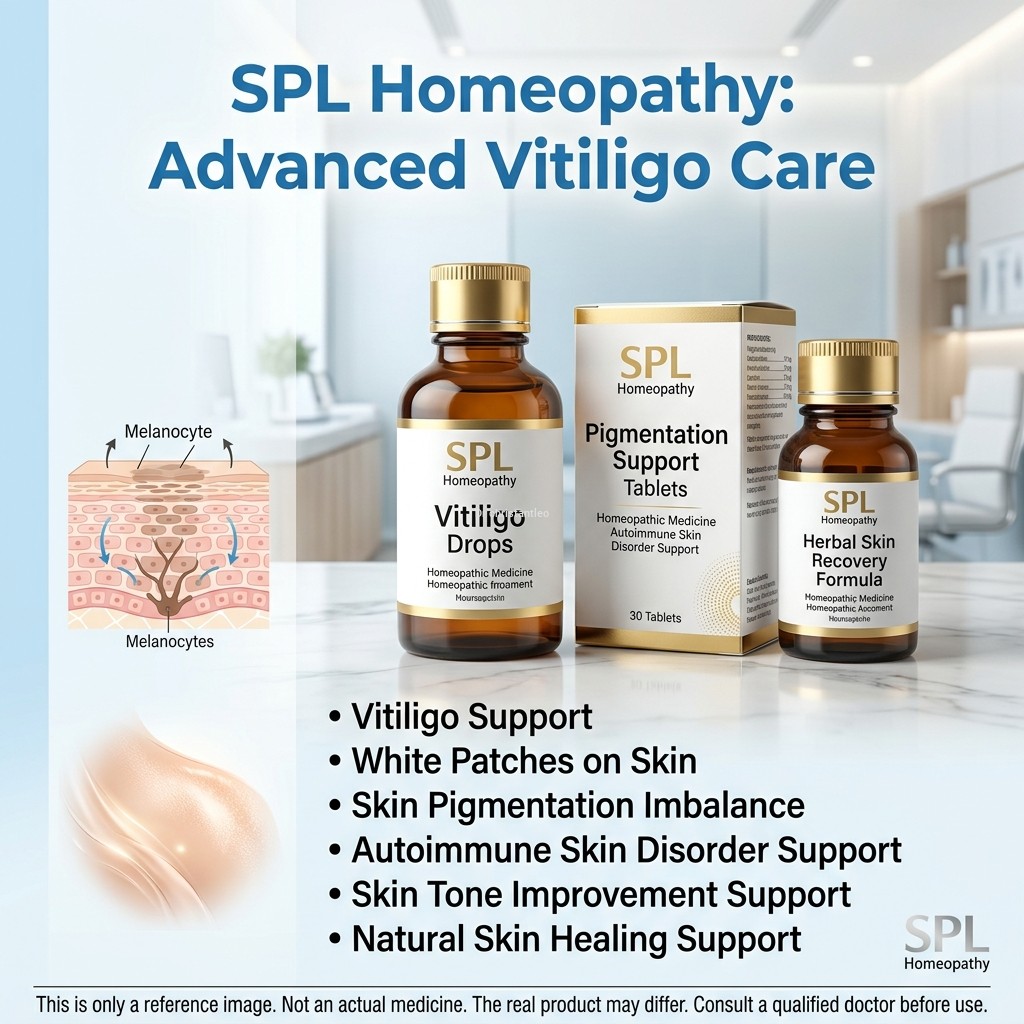 Spl homeopathy vitiligo medicine
