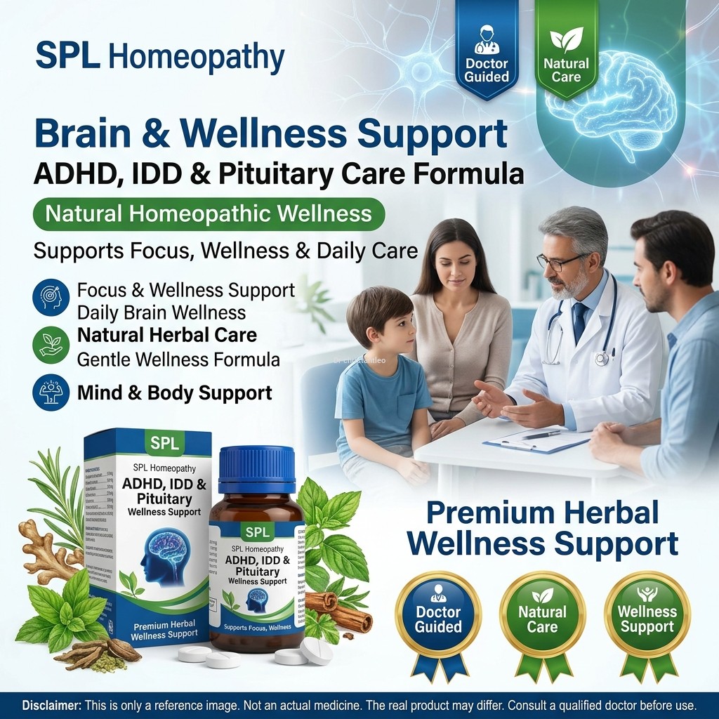 Spl homeopathy Adhd idd and Pittutary medicine