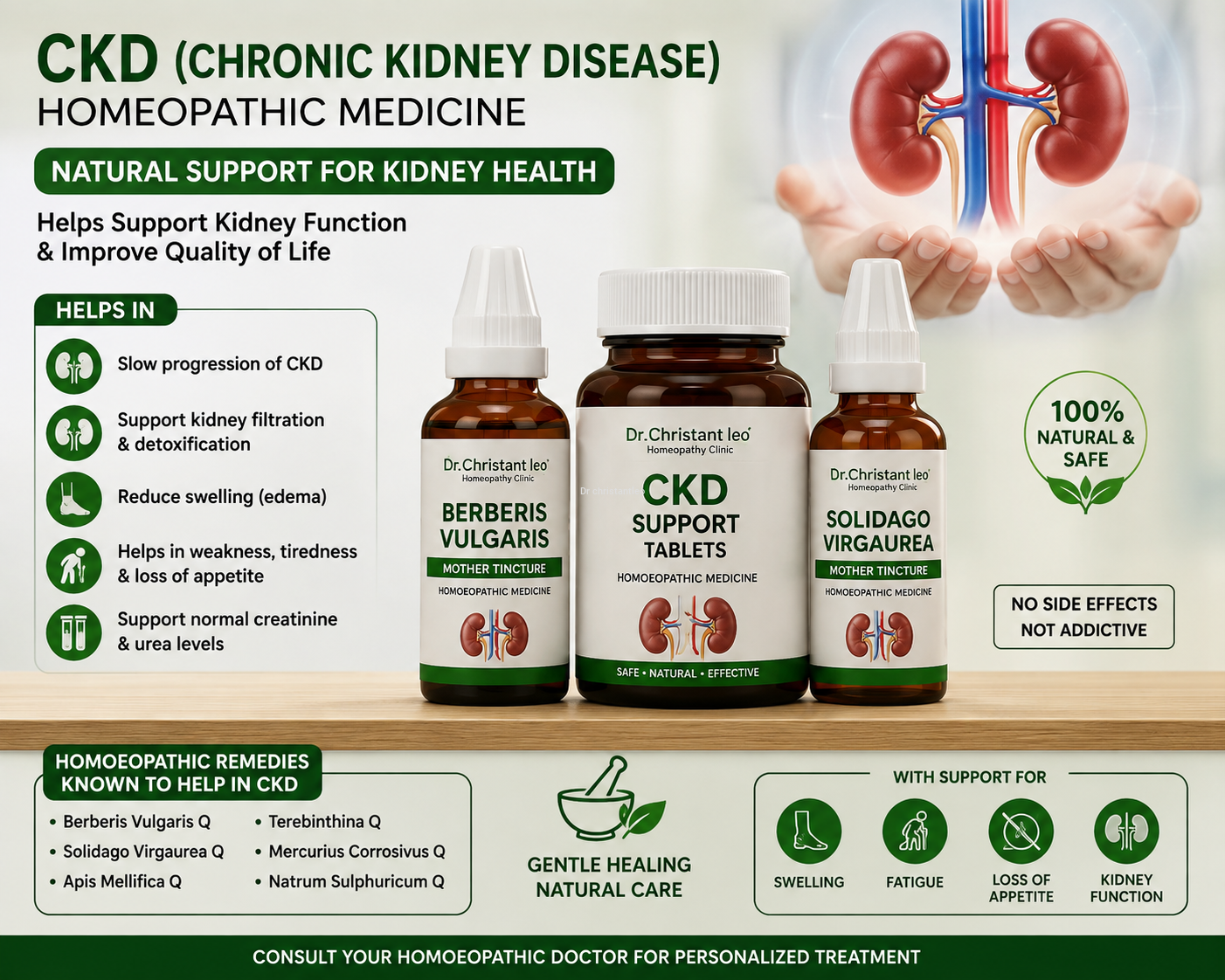 Best Homeopathic medicine for CKD