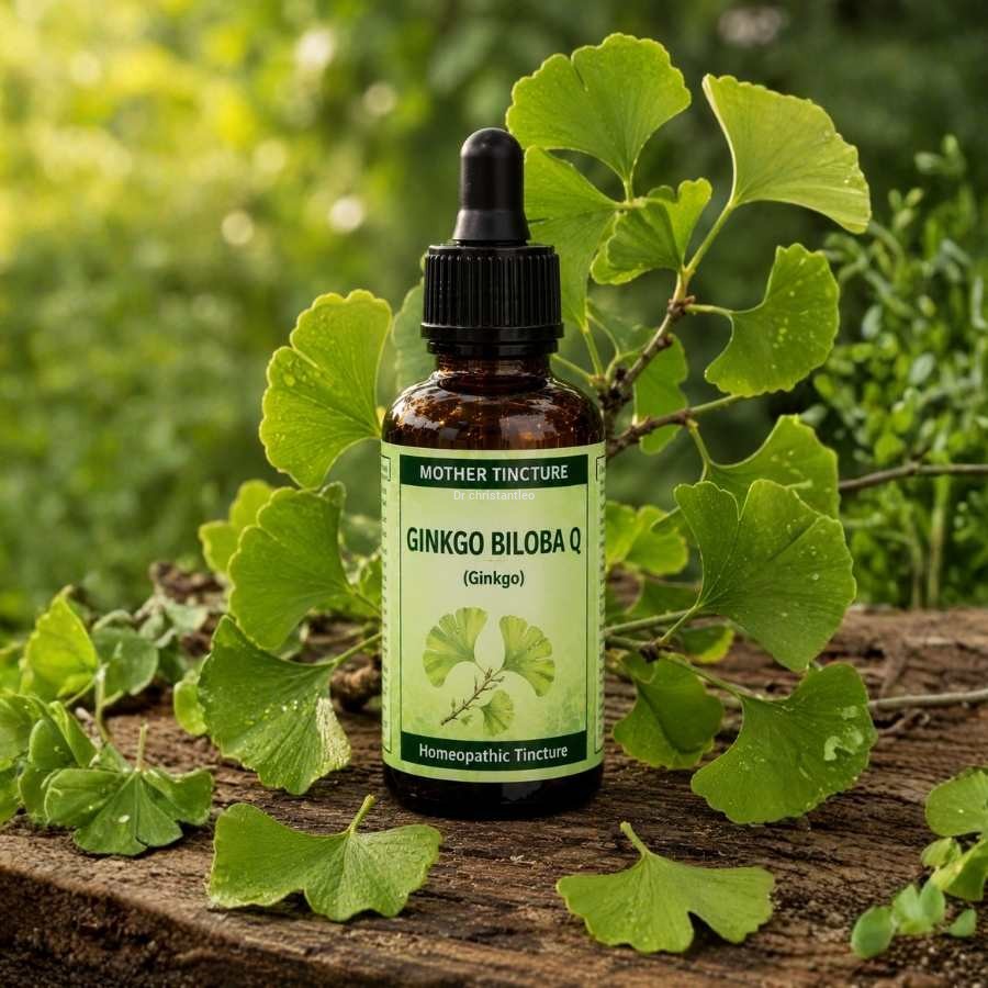 Ginkgo biloba Q 100ml (Homeopathic Mother Tincture)