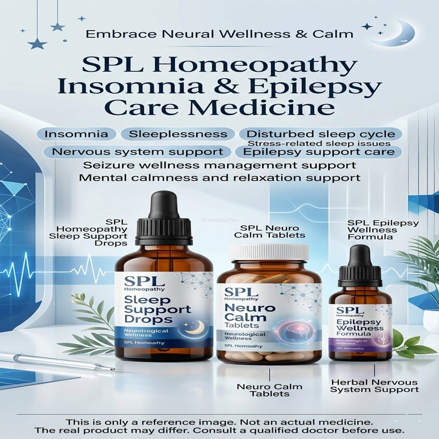 Spl homeopathy Insonia and Epilepsy medicine