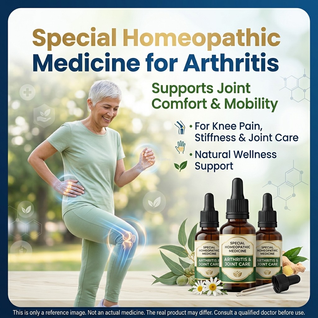 Special Homeopathic medicine for Arthritis
