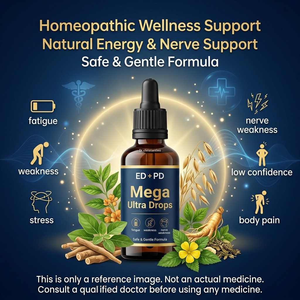 Spl homeopathy ED + PD Mega ultra medicine [without protein powder]