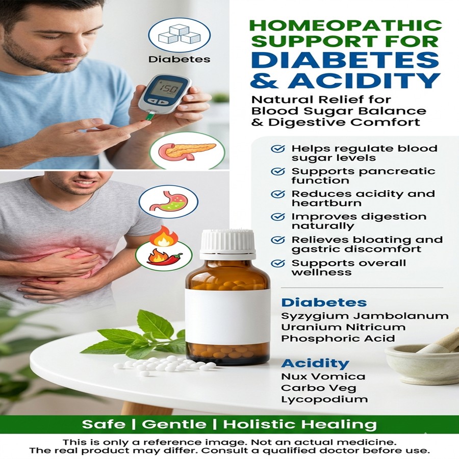 Spl homeopathic diabetic and Acidity medicine