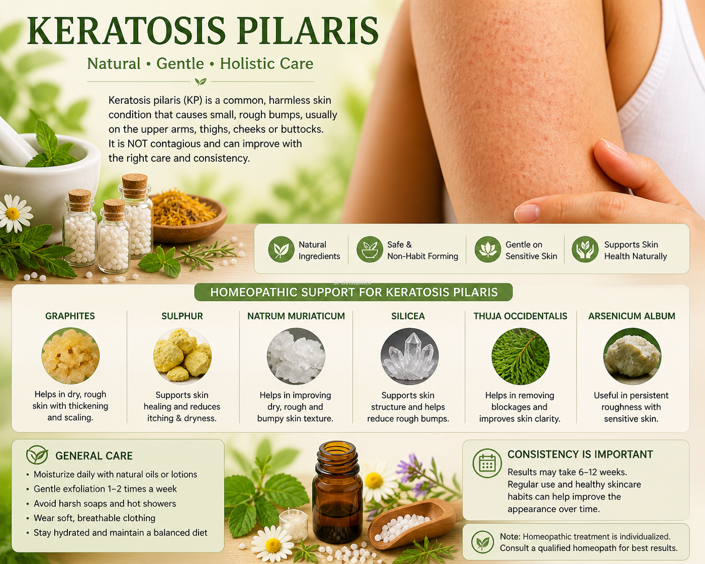 Best homeopathic medicine for Keratosis pilaris