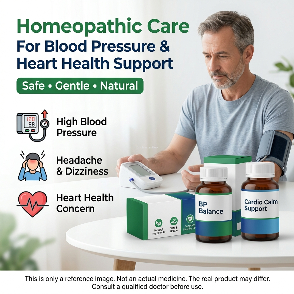 Best homeopathic medicine for Blood pressure