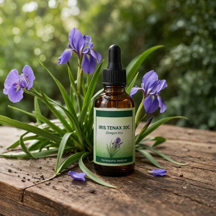 Iris tenax 30C 100ml (Homeopathic Medicine)
