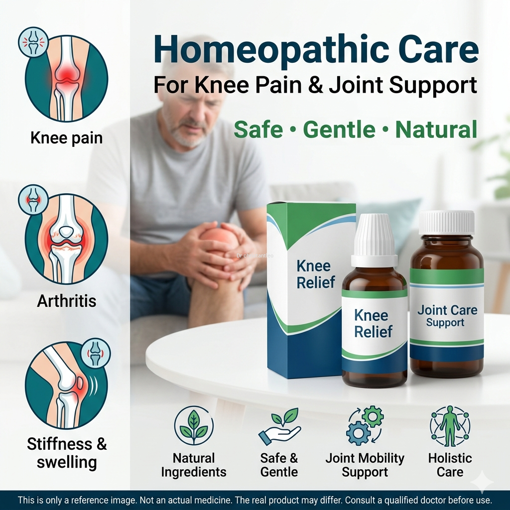 Best homoeopathic medicine for Knee Pain