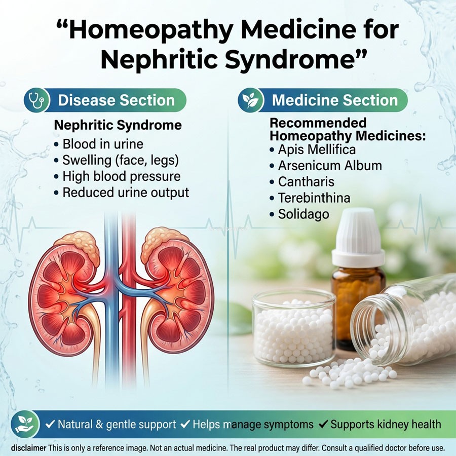 Spl homeopathy Nepritis syndrome medicine