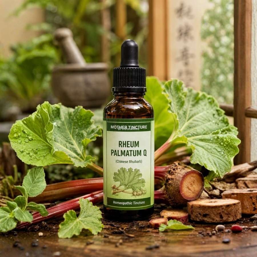 Rheum palmatum Q 100ml (Homeopathic Mother Tincture)
